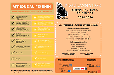 Le calendrier des activités